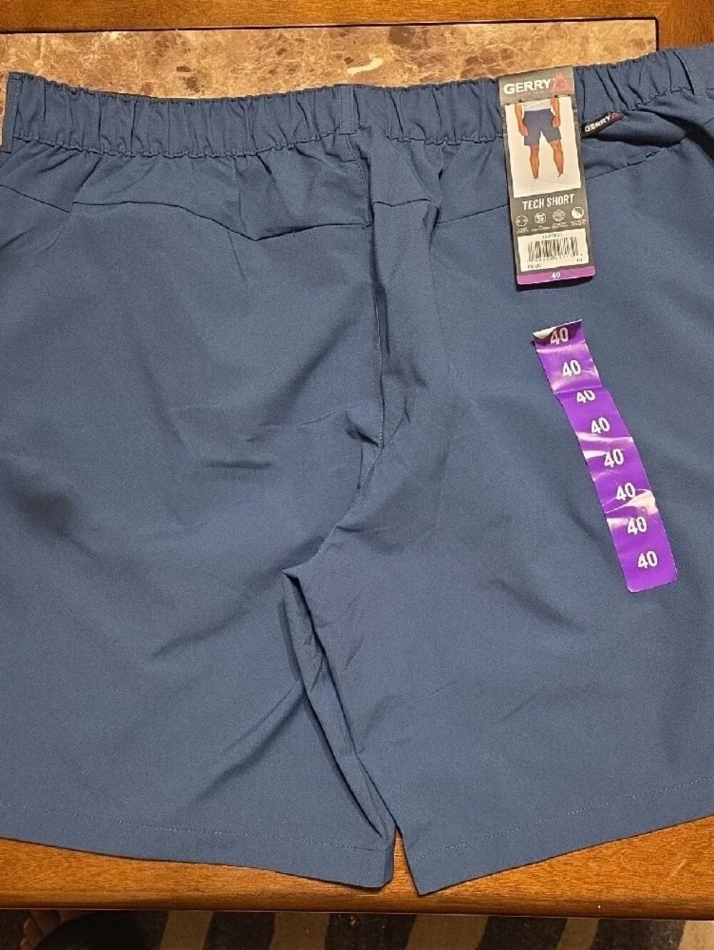 Gerry Weber Men's Tech Shorts - Navy Blue